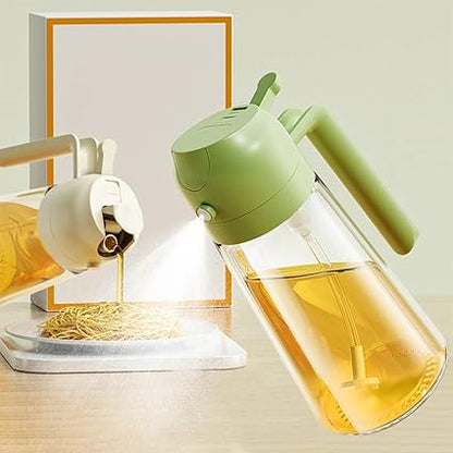 Dispensador de Aceite con Doble Modo de vidrio resistente