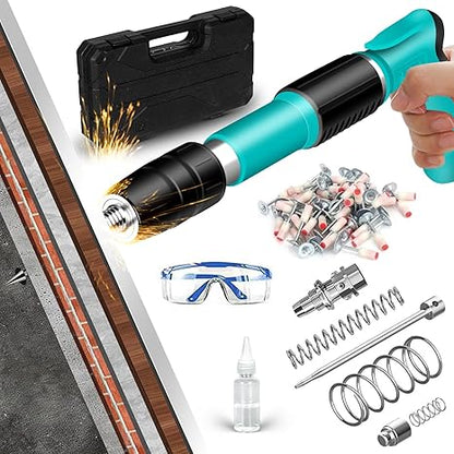 Pistola para remaches de alta potencia para clavos y remaches