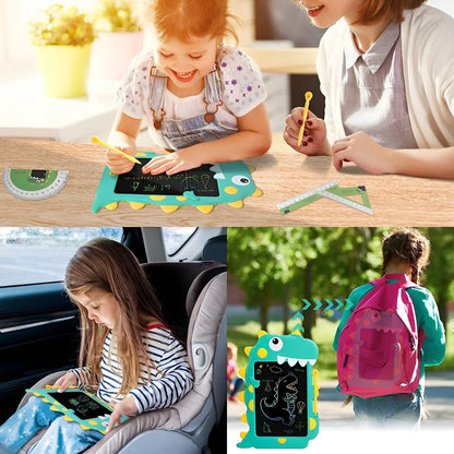 Pizarra Magica LCD Multicolor 8" Dinosaurio