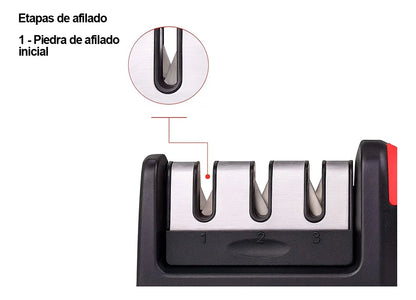 🎅 El Mejor Afilador de Acero Inoxidable para Cuchillos 🔪