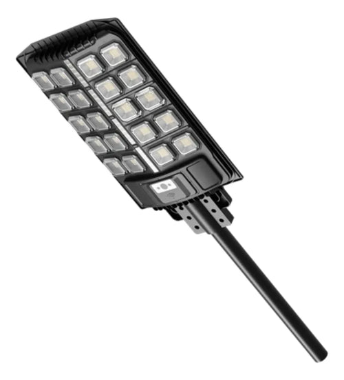 Reflector Led Farol Solar Exterior 400w Control Sensor Caño