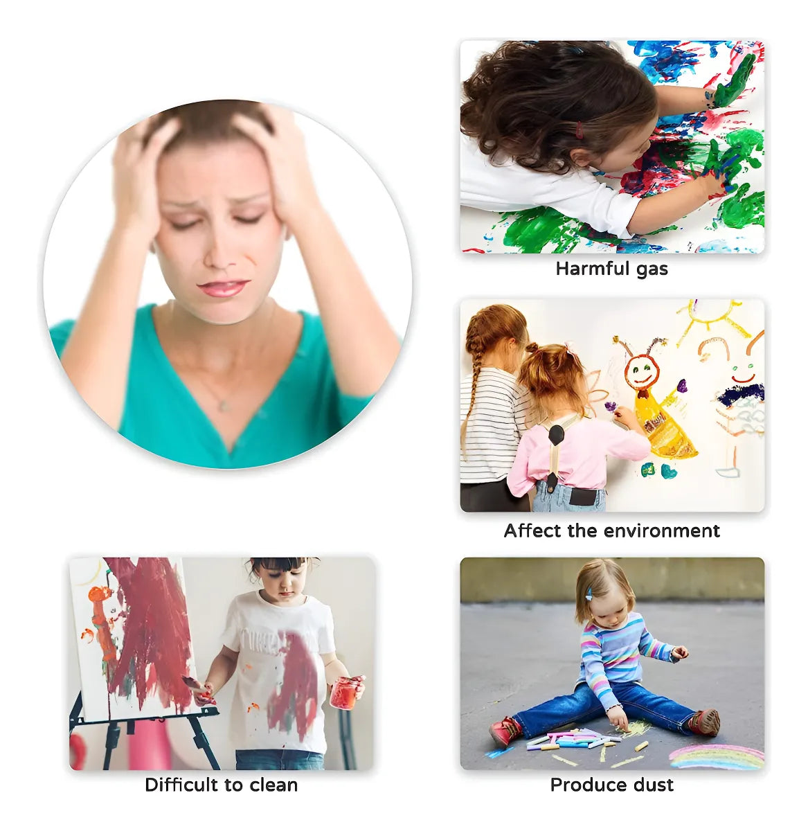 Pizarra Magica LCD Multicolor 8" Dinosaurio