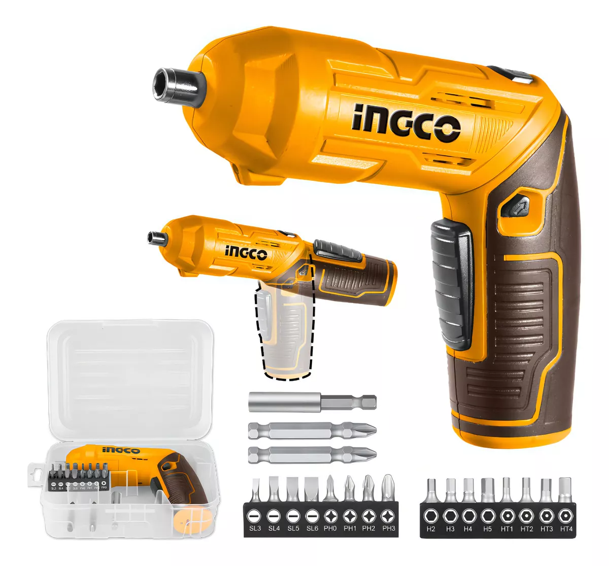 Destornillador inalámbrico INGCO