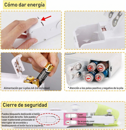 Mini máquina de coser