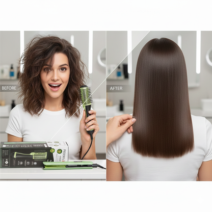 Combo Cepillo + Plancha aguacate