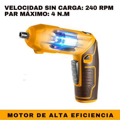 Destornillador inalámbrico INGCO