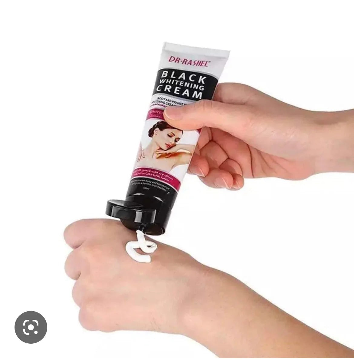 Crema corporal Black Whitening Dr-Rashel