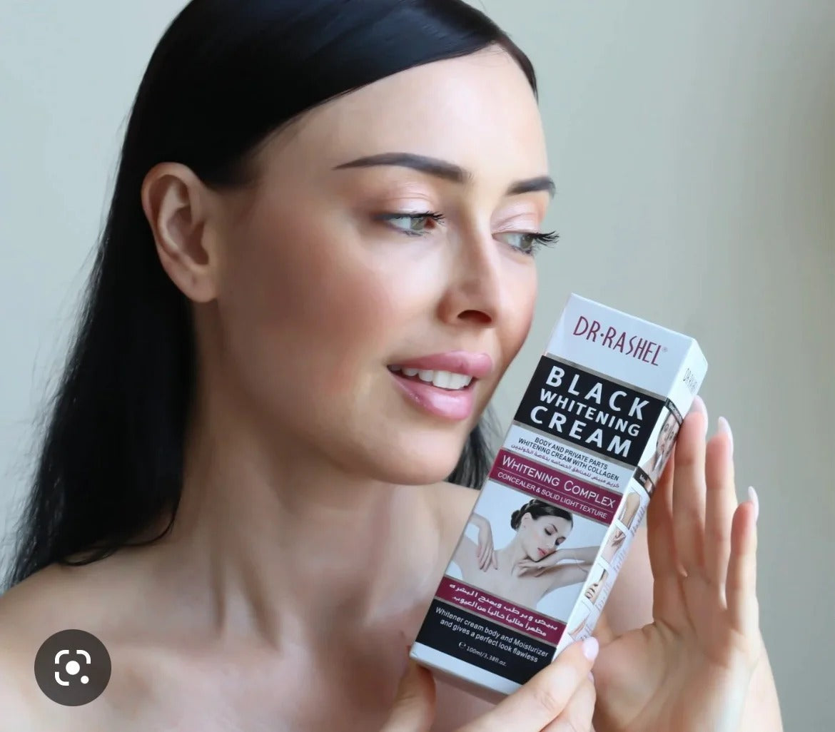 Crema corporal Black Whitening Dr-Rashel