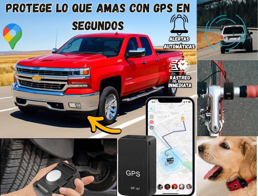 GPS magnético para seguimiento en tiempo real