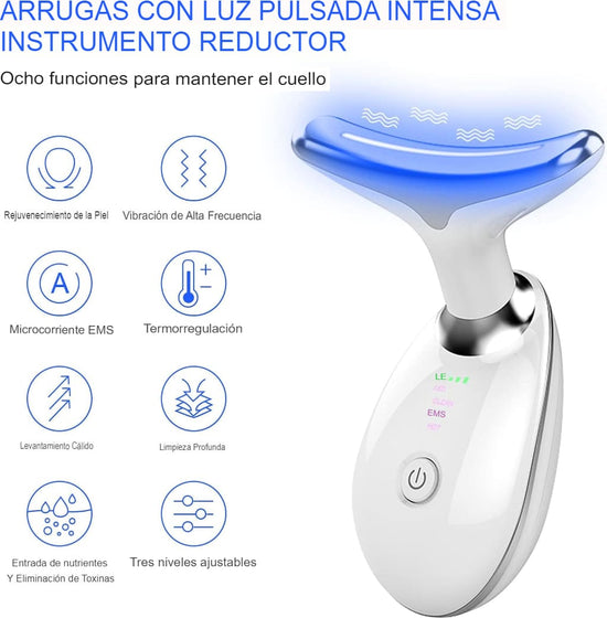 Masajeador Reductor De Papada, Antiarrugas Mejilla, Cuello