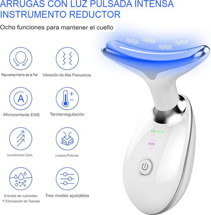 Masajeador Reductor De Papada, Antiarrugas Mejilla, Cuello