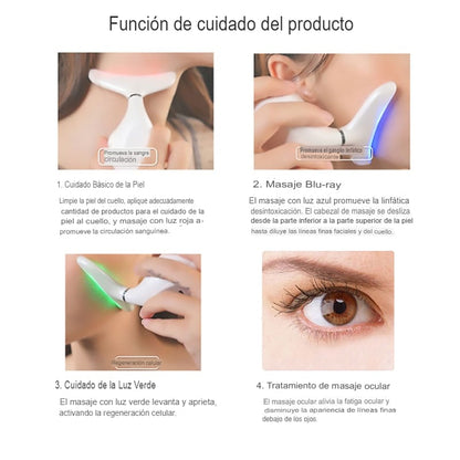 Masajeador Reductor De Papada, Antiarrugas Mejilla, Cuello