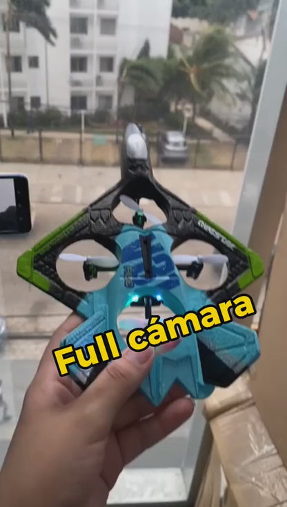 DRON QWEST F-22 (Estilo Caza) CON CAMARA INTEGRADA