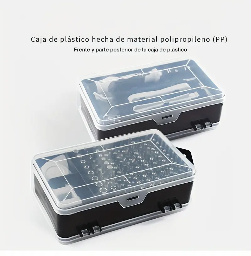 JUEGO DE DESTORNILLADOR DE 115 PIEZAS